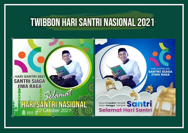 Twibbon Hari Santri Nasional 22 Oktober 2021