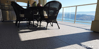 wood deck staining