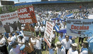 Honduras March for Peace, 7/22/09