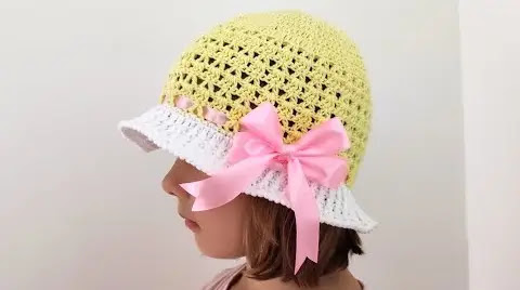 COMO TEJER GRATIS Sombrero Para el Verano a Crochet