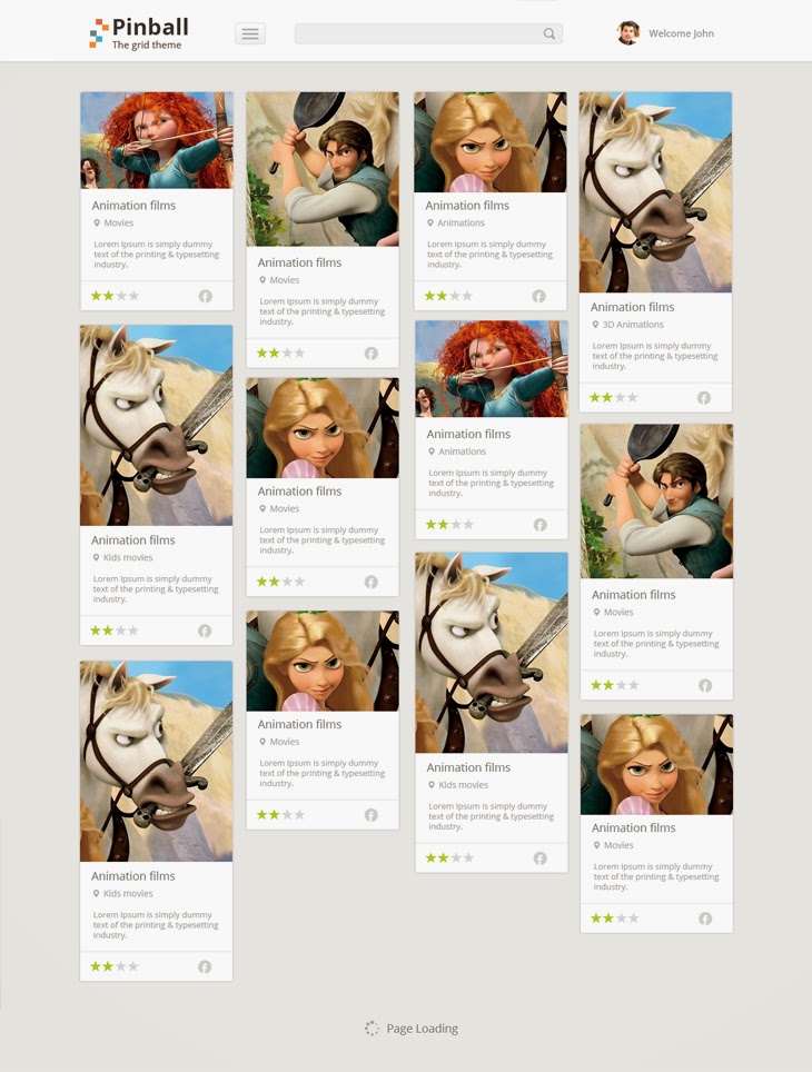 Free Responsive Blog PSD Template
