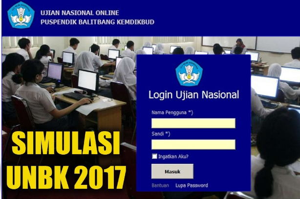 Ujian nasional berbasis Komputer UNBK bagi SMP  Unduh VHD Simulasi 2 UNBK Tahun 2017