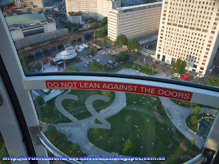 Vistas de los Jubilee Gardens desde el London Eye