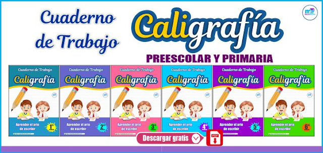 CUADERNO DE CALIGRAFÍA PREESCOLAR Y PRIMARIA