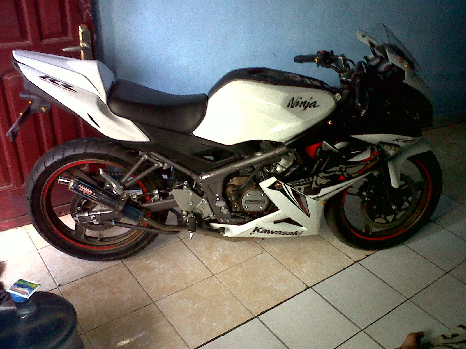 TOP SPEED NEW KAWASAKI NINJA 150 RR STANDAR CUMA 140 KM JAM