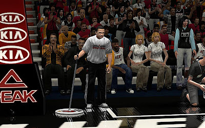 NBA 2K13 Sideline Characters Mod