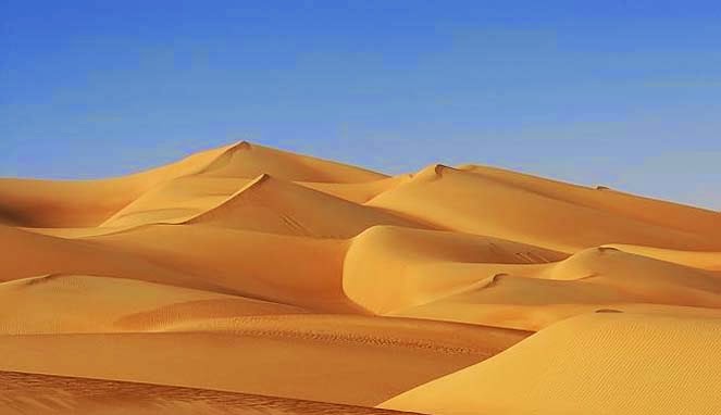 Siapa sangka di  padang  pasir  ini terdapat surga dunia yang 