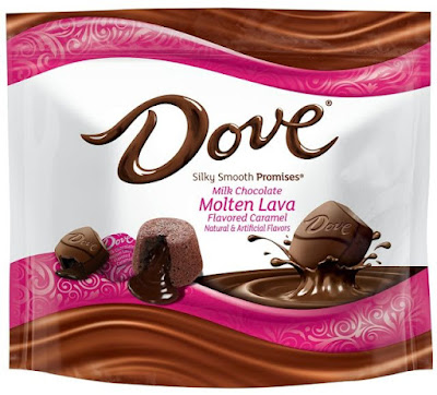 Mars Releases New Dove Milk Chocolate Molten Lava Caramel Promises