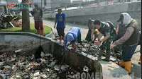 Serma Andriyan: Kelancaran Pembersihan Anak Sungai Cikapundung Satgas Sektor 22 Sub 14 Manfaatkan Kolaborasi