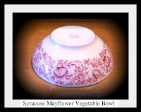 Syracuse Mayflower Vegetale Bowl