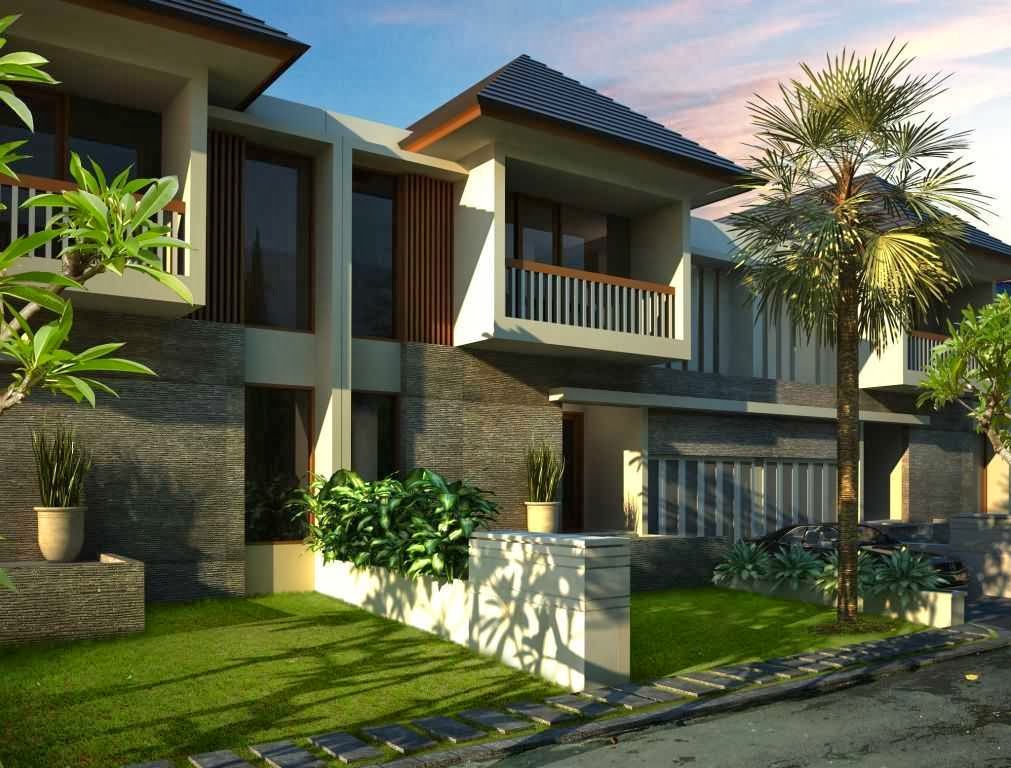 Interior Dan Eksterior Unik Dari Rumah  Gaya Bali  Modern