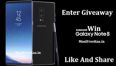 Free Samsung Galaxy Note 8