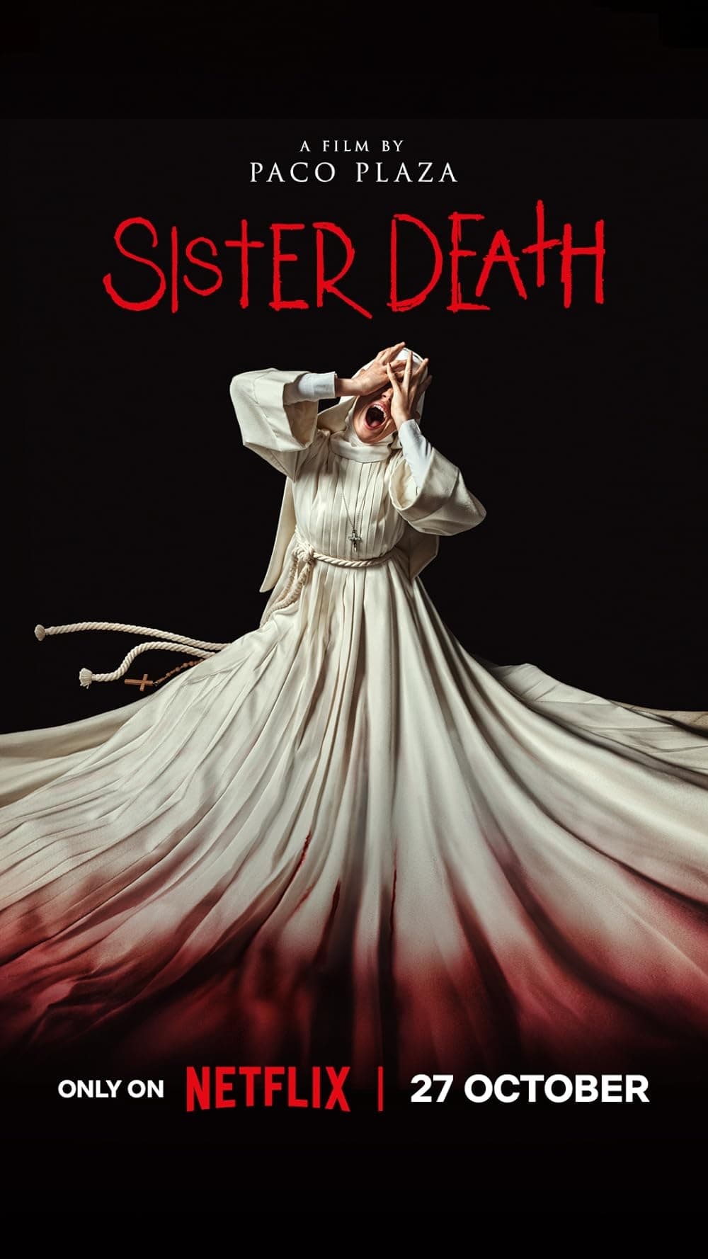 Постер хоррора «Мёртвая сестра» - приквела «Уиджи: Проклятие Вероники»