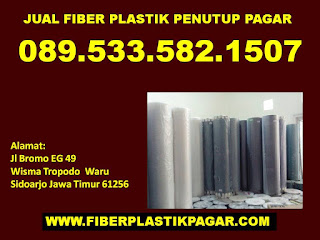 Jual plastik penutup pagar Sidoarjo