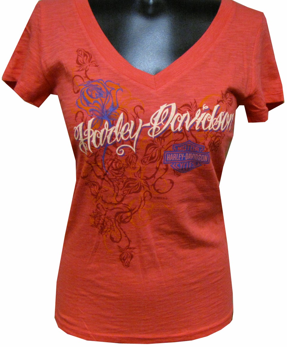 http://www.adventureharley.com/harley-davidson-womens-shirt-v-neck-peachy-pink