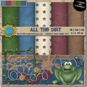 Preview for All the Dirt - Let Me Scrapbook