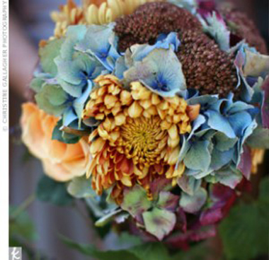 fall wedding bouquets