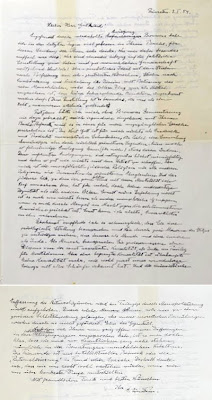 La media hostia: Carta de Albert Einstein