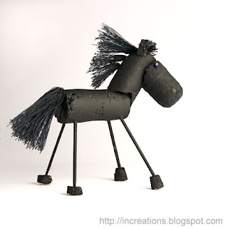 Black horse