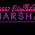 Happy Birthday, Marsha!