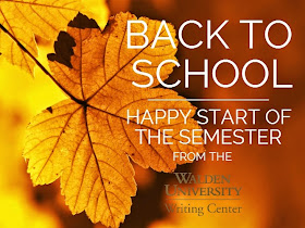 Happy start of the semester from the Writing Center!