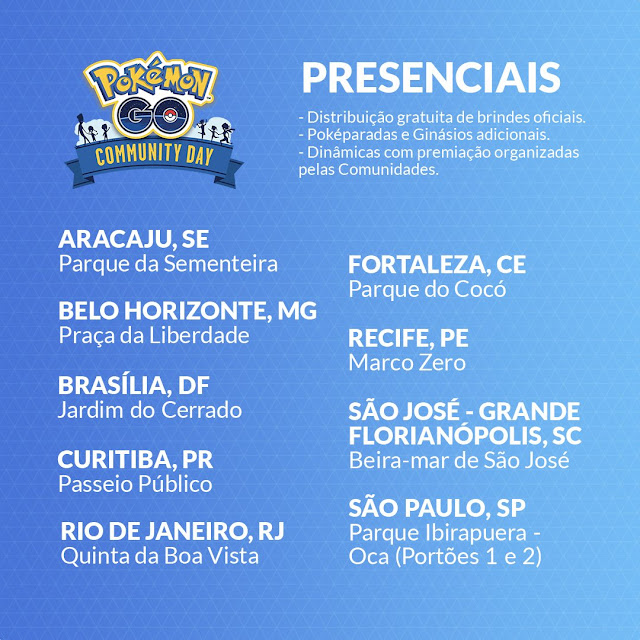 Pokémon GO Recife - Presenciais