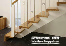 modern staircase design - interior stairs