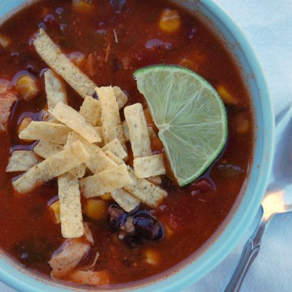 Slow-Cooker Chicken Tortilla Soup