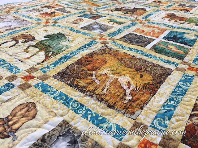 http://carrieontheprairie.blogspot.ca/2017/05/teal-and-bronze-cowboy-quilt.html