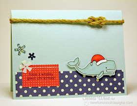 Whaley Great Christmas Card by Tessa Wise for Newton's Nook Designs