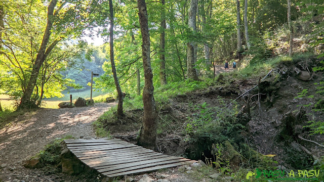 Pequeño puente hacia Vegabaño