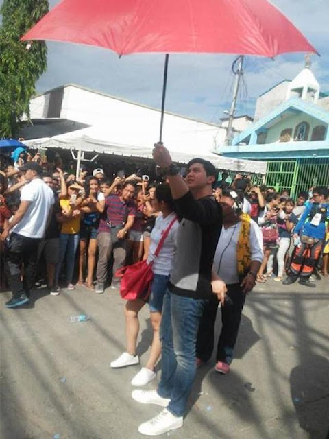 Behind The Scene Photos Of Alden And Maine In Cebu