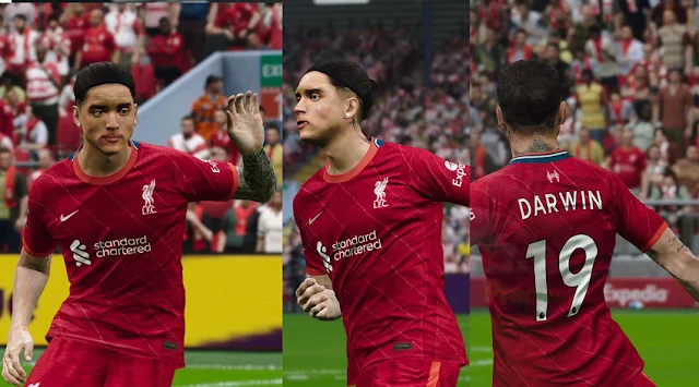 Darwin Núñez Tattoo For eFootball PES 2021