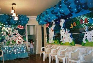 Decoracion de Fiestas Infantiles con Dalmatas, parte 1