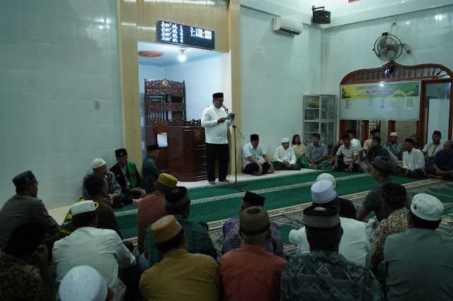 Safari Ramadhan di Masjid Al-Hidayah Kelurahan Sidodadi, Wabup Asahan Paparkan Manfaat dari Berpuasa