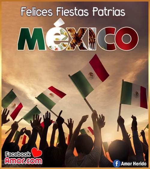 felices fiestas patrias México