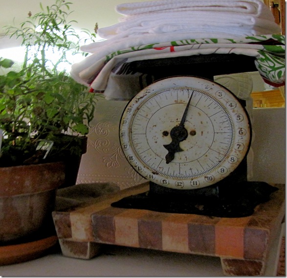 scale and herbs