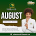 WELCOME TO AUGUST