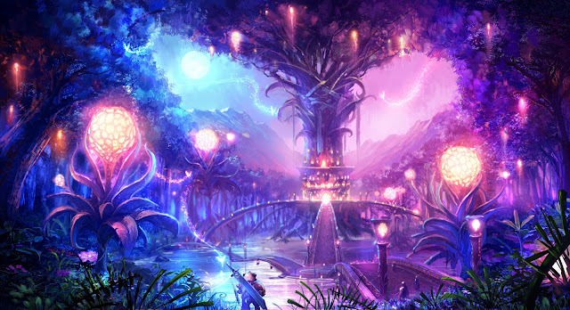 Fantasy City Magic Forest Tera Online Brasil Br Rising