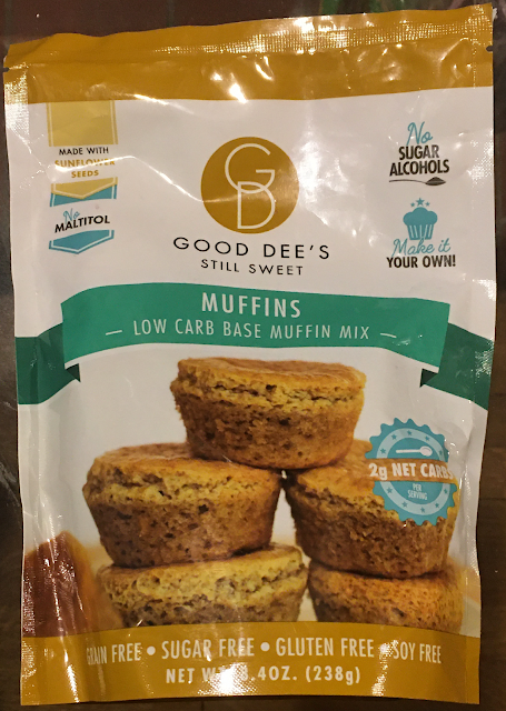 Good Dee's Low Carb Base Muffin Mix package