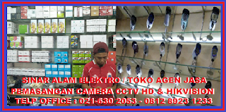 Jasa Pekerjaan Pasang Camera CCTV Jonggol Bogor & sinar alam elektro