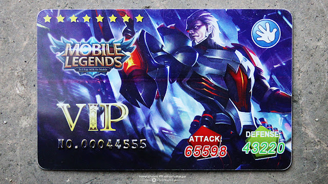 Mobile Legends VIP Trading Card - Moskov skin Snake Eye Commander