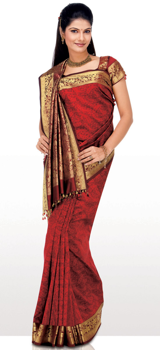Inspiration 15 of Stylish Modern Saree Draping Styles