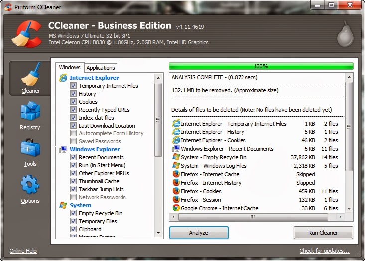 Ccleaner automatically deletes files in computer - Version 1474 descargar ccleaner gratis windows 7 32 bits online security plugin