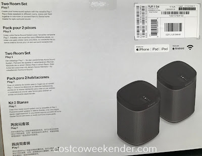 Sonos Play:1 Wifi Speakers: great for any home entertainment system