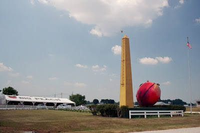 A third view of the Big Peach, Bruceville, IN, June 2007