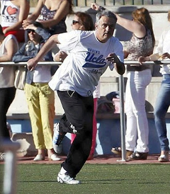 Mourinho played a match against his son at Canillas