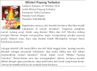 Contoh Resensi Novel Zero Class - Contoh NN