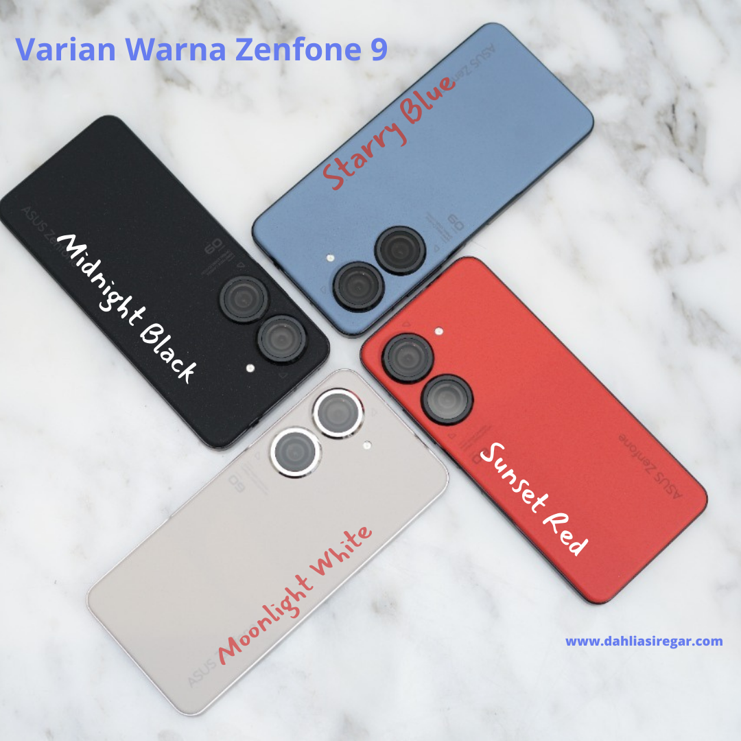 Pilihan warna Zenfone 9