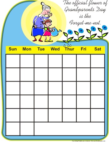 free calendars. I have three free calendars at Holiday Printable which have Grandparent#39;s